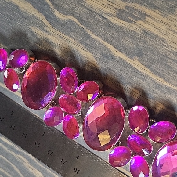 Absolutely Gorgeous Mystic Pink Topaz Bracelet- NWOT - Picture 5 of 6